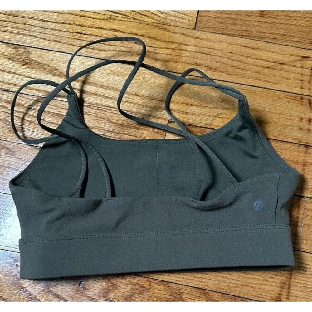 Peloton Size XS Olive‎ Speed Up Bra